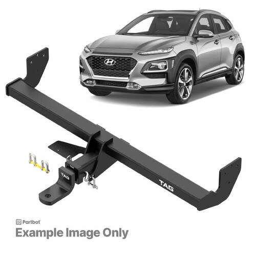 TAG Heavy Duty Towbar & Direct Fit Wiring for Hyundai Kona (06/2017 - 04/2023)