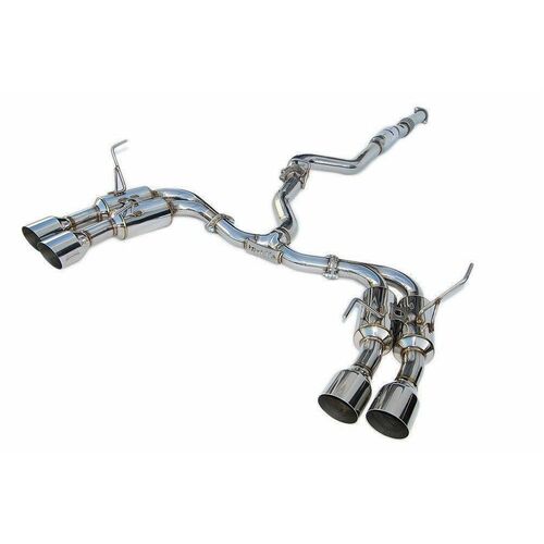 Invidia R400 Turbo Back Exhaust System w/SS Tips - Subaru WRX 15-20 (Auto)