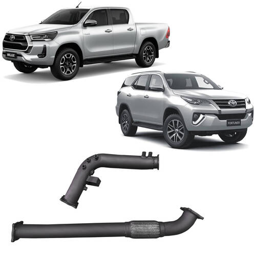 Redback Extreme Duty Exhaust DPF Adaptor Kit to suit Toyota Hilux / Fortuner (07/2015 - on)