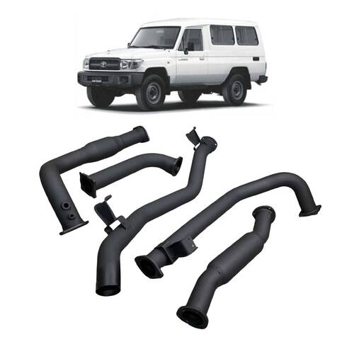 Redback Performance Exhaust for Toyota Landcruiser 78 Series Troopy HDJ78R 4.2L TD (01/2001 - 01/2007)