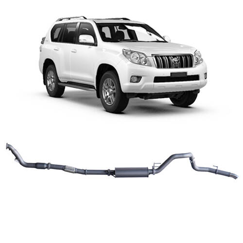 Redback Extreme Duty Exhaust for Toyota Prado 120/150 Series 1KD-FTV (11/2006 - 07/2015)