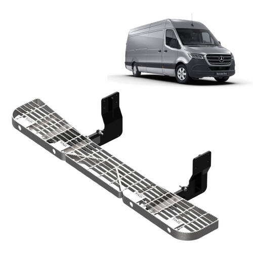 TAG Galvanised Step & Sensor Brackets for Mercedes Benz Sprinter Van 907, VS30 Wide Chassis (01/2019 - On)