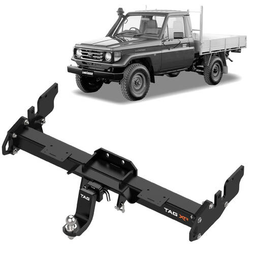 TAG Extreme Recovery Towbar & Direct Fit Wiring for Toyota Landcruiser 75 Series / Early 79 Series (10/1990 - 07/2012)