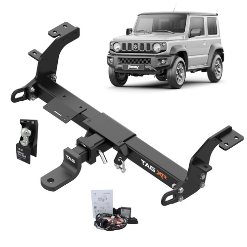 TAG 4x4 Recovery Towbar kit  for 3 Door Suzuki Jimny GJ with Towing Wiring Harness