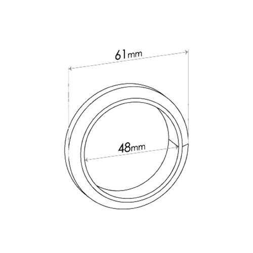 Redback Flange Gasket for Holden H Series (04/1966 - 07/1976), Torana (06/1971 - 03/1978), Monaro (07/1974 - 10/1974), Torana Gtr Xu1 (06/1971 - 03/19